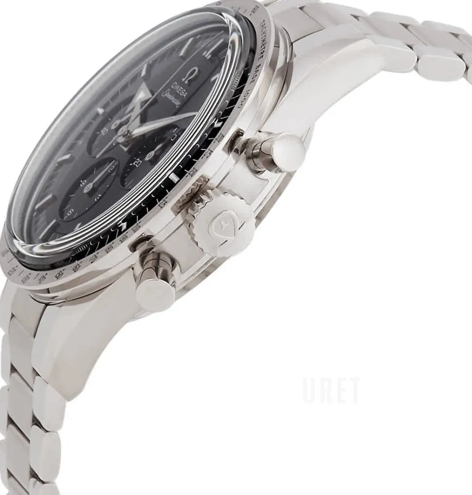 Speedmaster Moonwatch Svart/18 karat vitt guld Ø38.6 mm