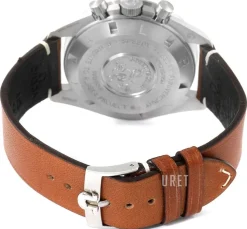 Speedmaster Moonwatch Svart/Läder Ø42 mm