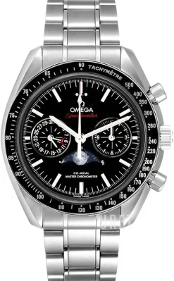 Speedmaster Moonwatch Svart/Stål Ø44.25 mm