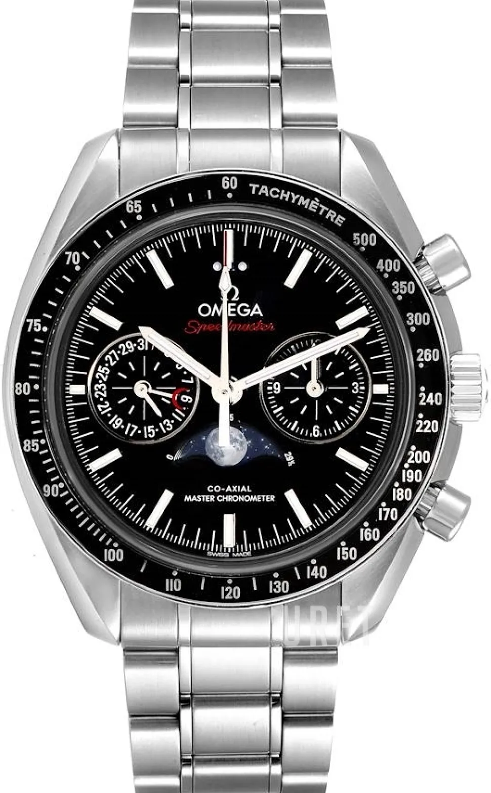 Speedmaster Moonwatch Svart/Stål Ø44.25 mm
