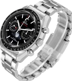 Speedmaster Moonwatch Svart/Stål Ø44.25 mm