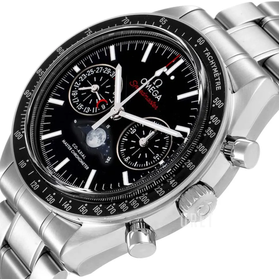 Speedmaster Moonwatch Svart/Stål Ø44.25 mm