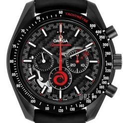 Speedmaster Moonwatch Svart/Gummi Ø44.25 mm