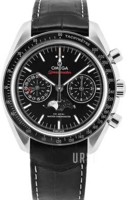 Speedmaster Moonwatch Svart/Läder Ø44.25 mm