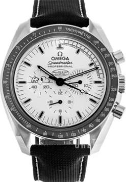 Speedmaster Moonwatch Vit/Läder Ø42 mm