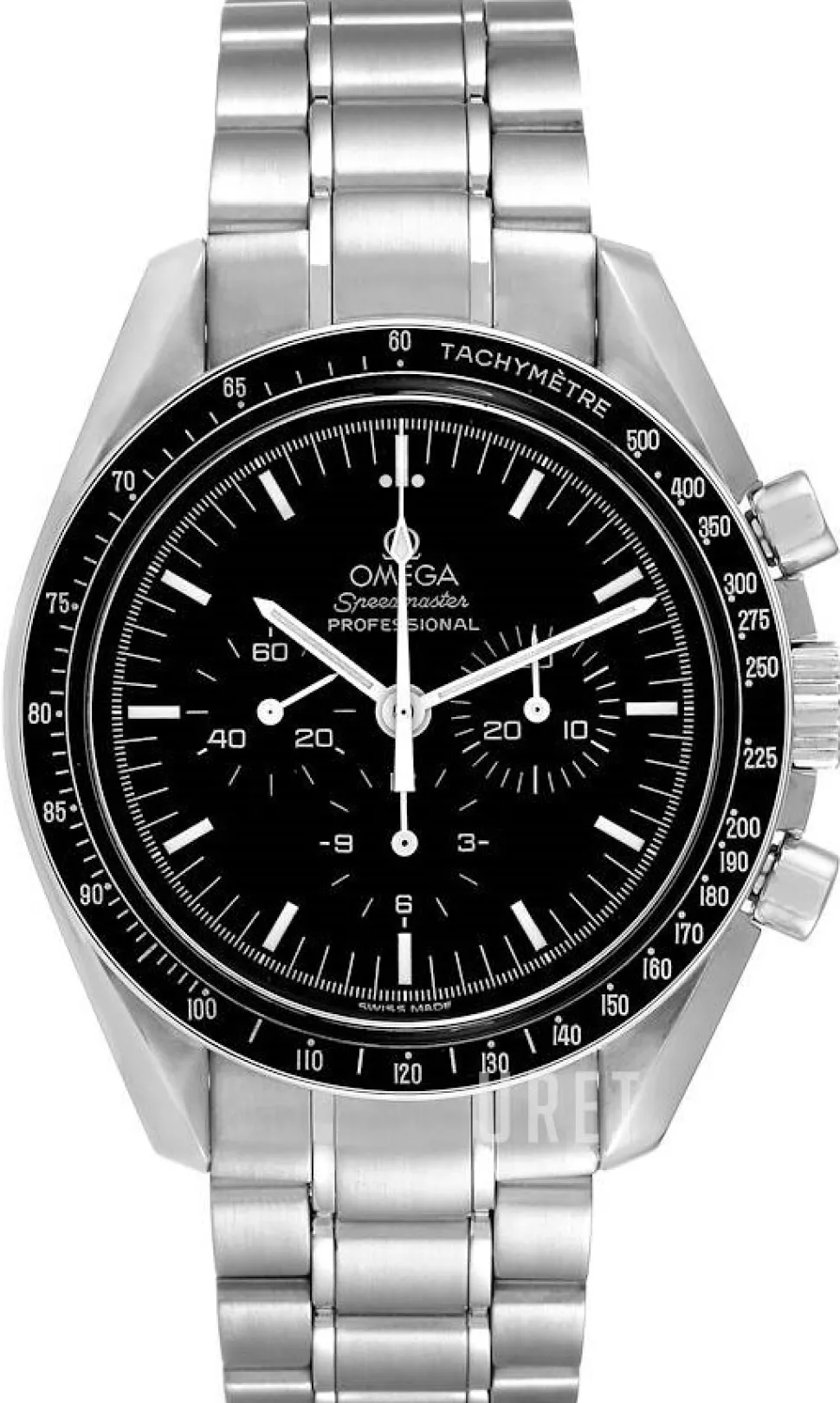 Speedmaster Professional Moonwatch Svart/Stål Ø42 mm