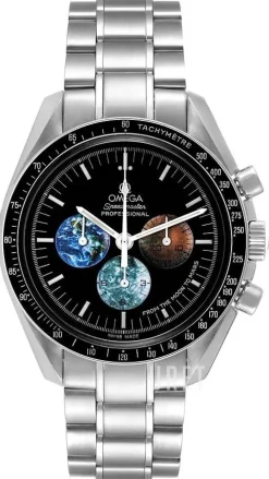 Speedmaster Professional From Moon to Mars Svart/Stål Ø42 mm