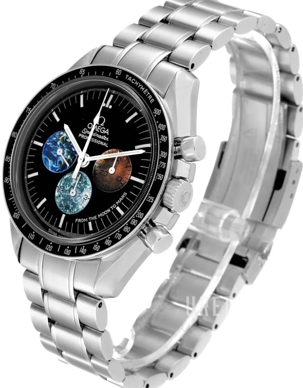 Speedmaster Professional From Moon to Mars Svart/Stål Ø42 mm