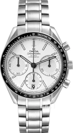 Speedmaster Racing Co-Axial Chronograph 40mm Vit/Stål Ø40 mm