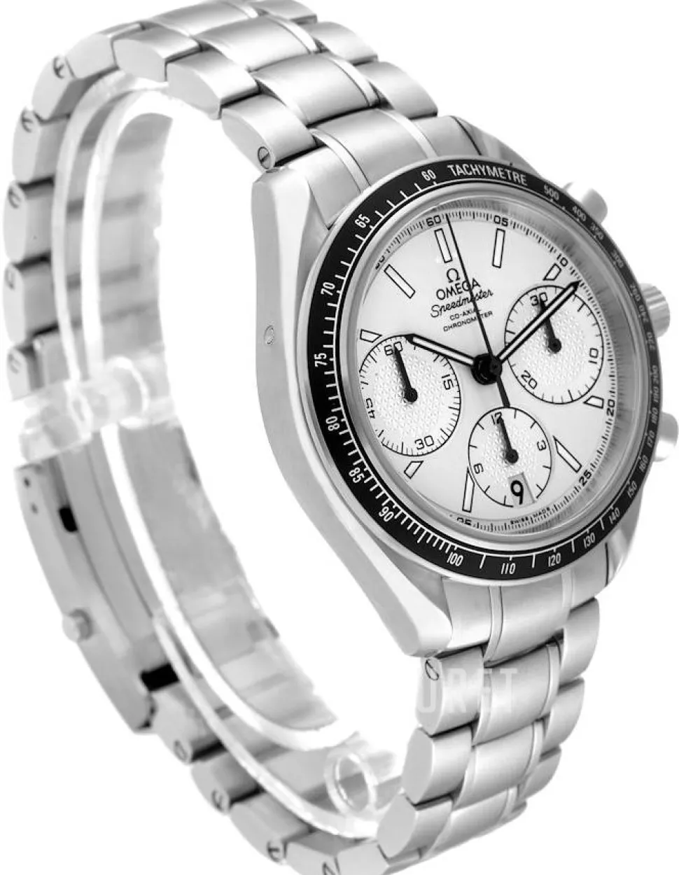 Speedmaster Racing Co-Axial Chronograph 40mm Vit/Stål Ø40 mm