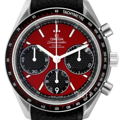 Speedmaster Racing Co-Axial Chronograph 40mm Röd/Stål Ø40 mm