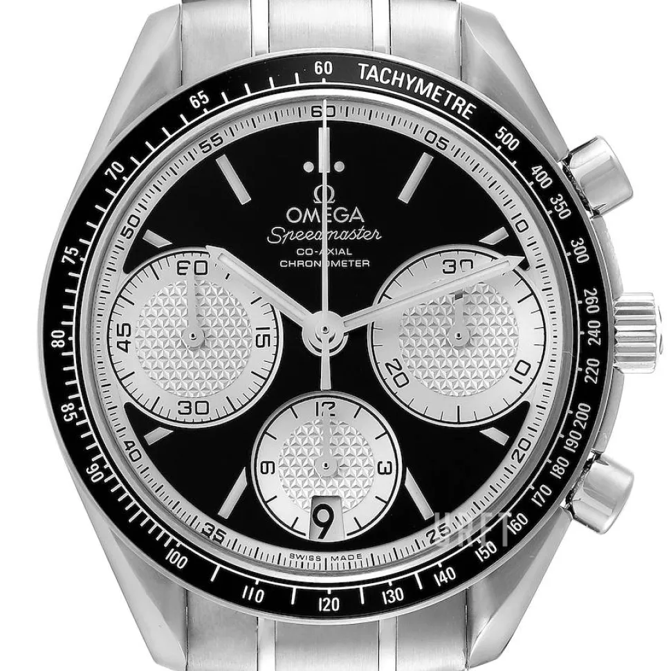 Speedmaster Racing Co-Axial Chronograph 40mm Svart/Stål Ø40 mm