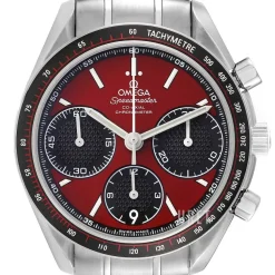 Speedmaster Racing Co-Axial Chronograph 40mm Röd/Stål Ø40 mm