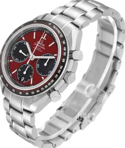 Speedmaster Racing Co-Axial Chronograph 40mm Röd/Stål Ø40 mm