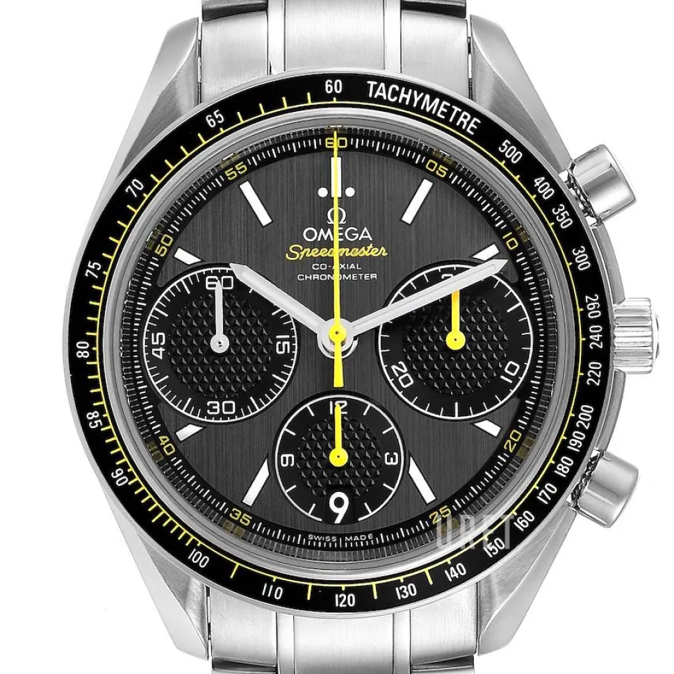 Speedmaster Racing Co-Axial Chronograph 40mm Grå/Stål Ø40 mm