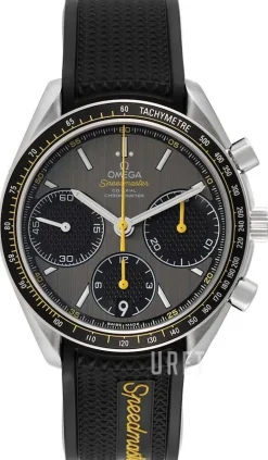 Speedmaster Racing Co-Axial Chronograph 40mm Grå/Gummi Ø40 mm