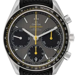 Speedmaster Racing Co-Axial Chronograph 40mm Grå/Gummi Ø40 mm
