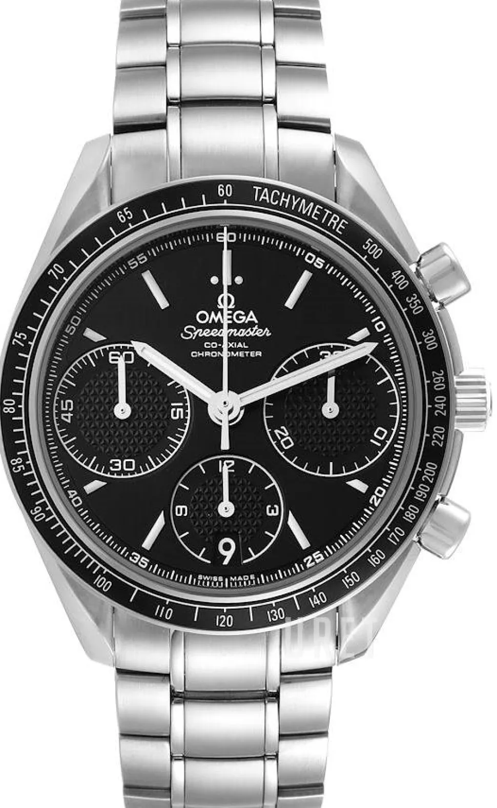 Speedmaster Racing Co-Axial Chronograph 40mm Svart/Stål Ø40 mm