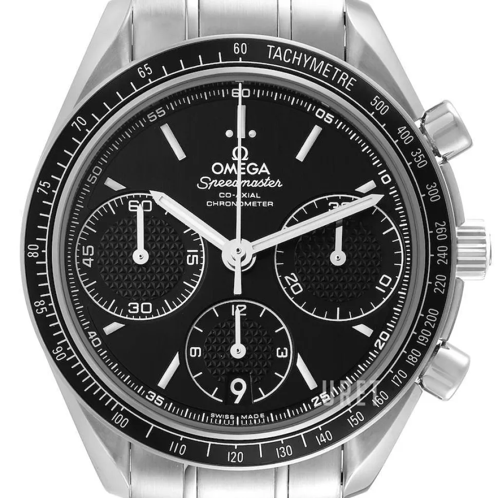 Speedmaster Racing Co-Axial Chronograph 40mm Svart/Stål Ø40 mm