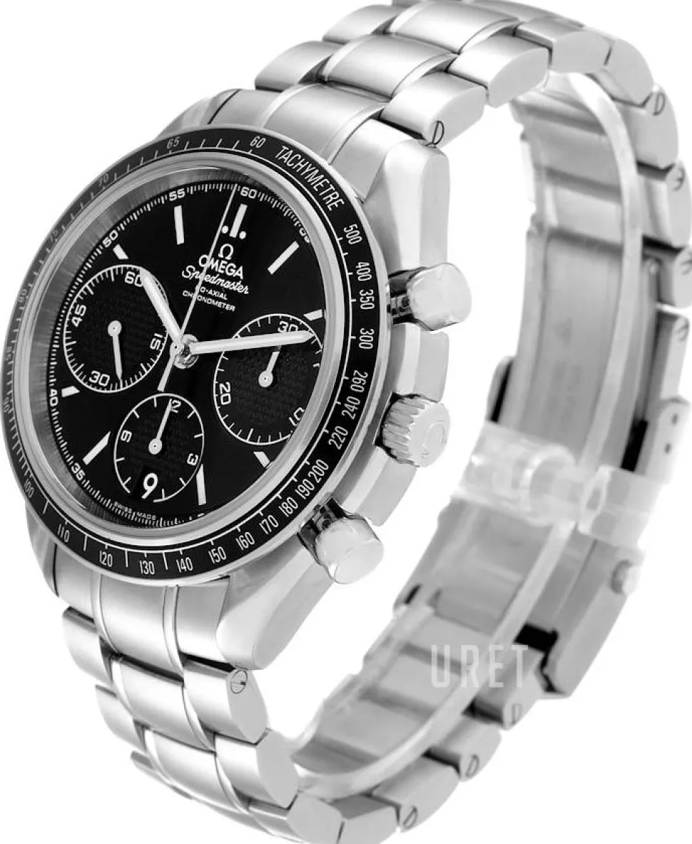 Speedmaster Racing Co-Axial Chronograph 40mm Svart/Stål Ø40 mm