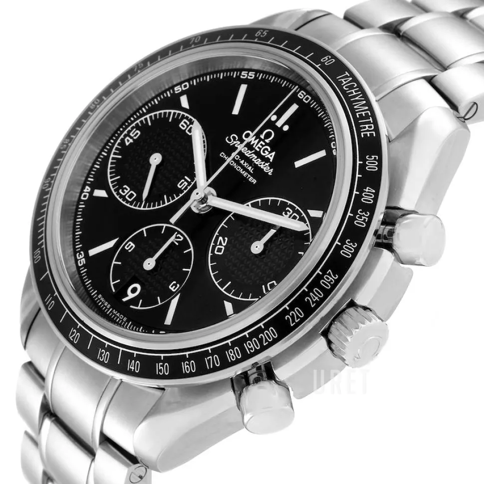 Speedmaster Racing Co-Axial Chronograph 40mm Svart/Stål Ø40 mm