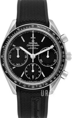 Speedmaster Racing Co-Axial Chronograph 40mm Svart/Gummi Ø40 mm