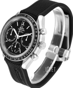 Speedmaster Racing Co-Axial Chronograph 40mm Svart/Gummi Ø40 mm