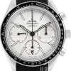 Speedmaster Racing Co-Axial Chronograph 40mm Vit/Gummi Ø40 mm