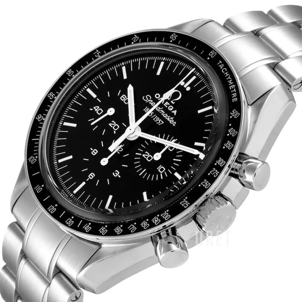 Speedmaster 50th Anniversary Limited Series Svart/Stål Ø42 mm