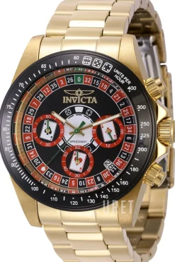 Speedway Svart/Guldtonat stål Ø39 mm