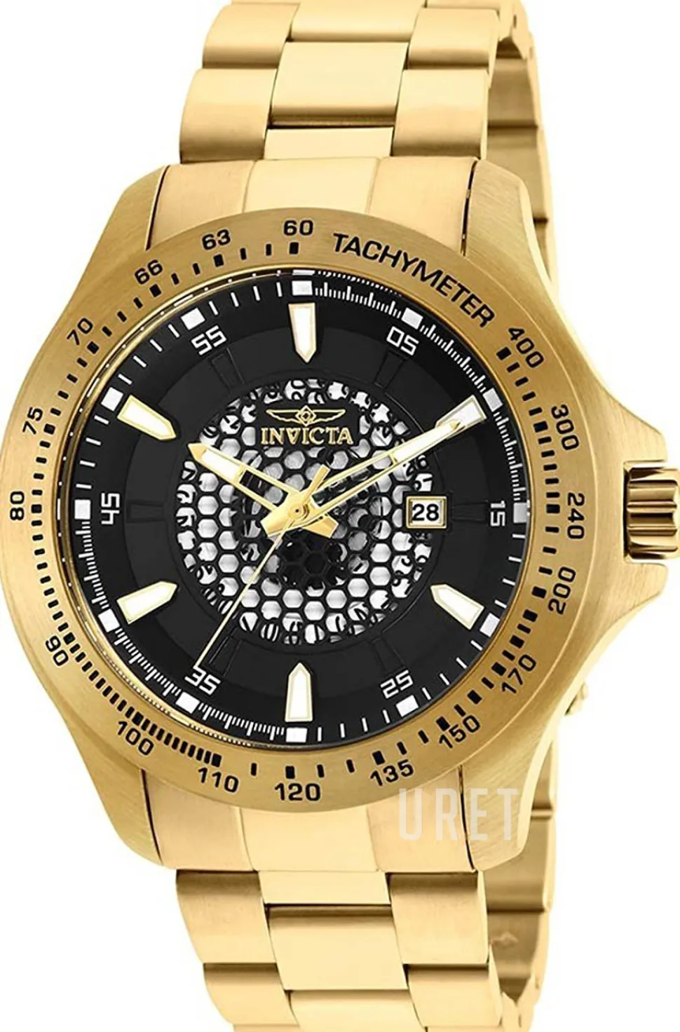 Speedway Svart/Gulguldtonat stål Ø48 mm