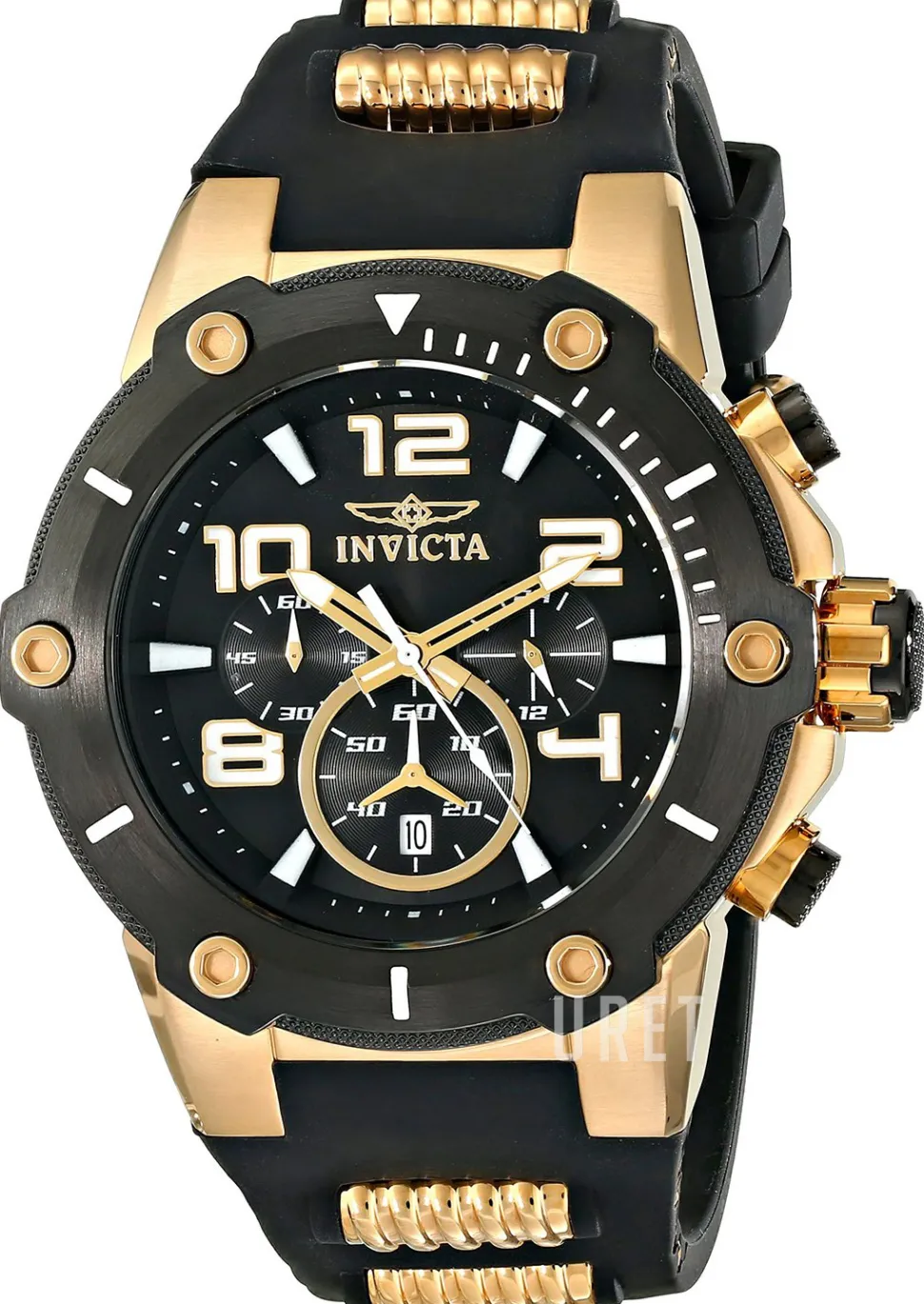 Speedway Svart/Gulguldtonat stål Ø51.5 mm