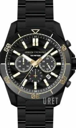 Spencer Svart/Stål Ø44 mm