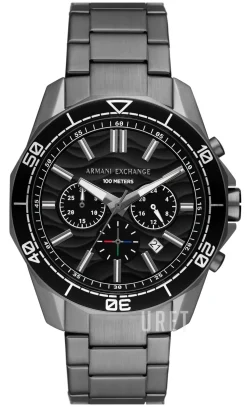 Spencer Svart/Stål Ø44 mm