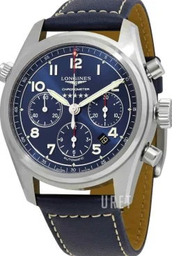 Spirit Blå/Läder Ø42 mm