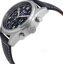 Spirit Blå/Läder Ø42 mm