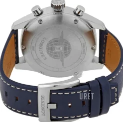 Spirit Blå/Läder Ø42 mm