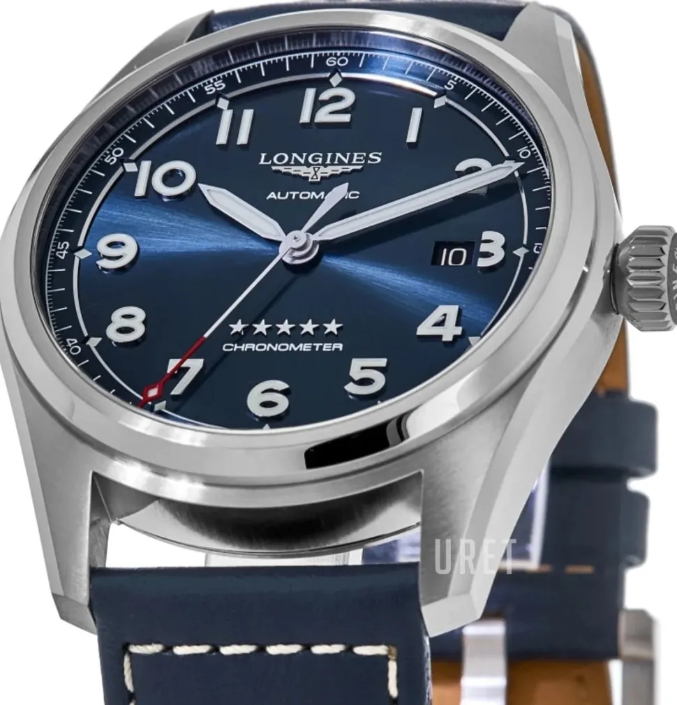 Spirit Blå/Läder Ø40 mm