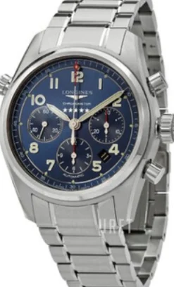 Spirit Blå/Stål Ø42 mm