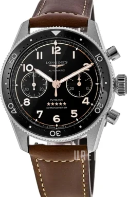 Spirit Flyback Svart/Läder Ø42 mm