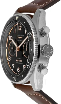 Spirit Flyback Svart/Läder Ø42 mm