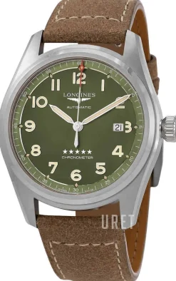 Spirit Grön/Läder Ø42 mm