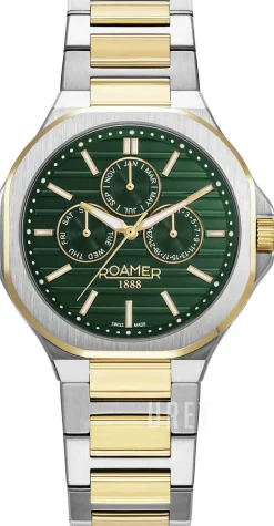 Spirit Of Time Grön/Gulguldtonat stål Ø42 mm