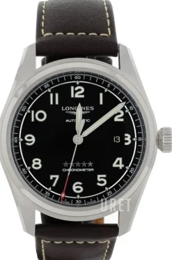 Spirit Svart/Läder Ø42 mm