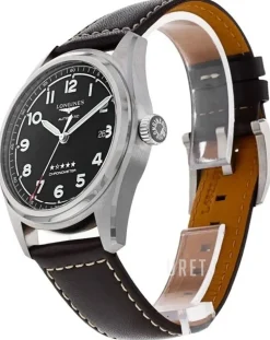 Spirit Svart/Läder Ø42 mm