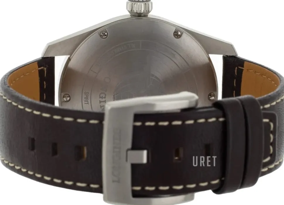 Spirit Svart/Läder Ø42 mm