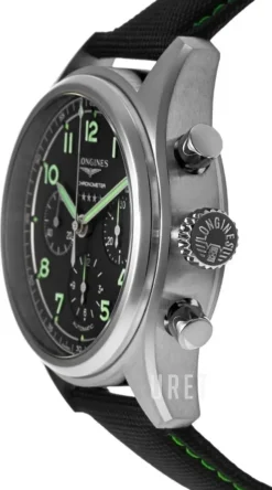 Spirit Svart/Textil Ø42 mm