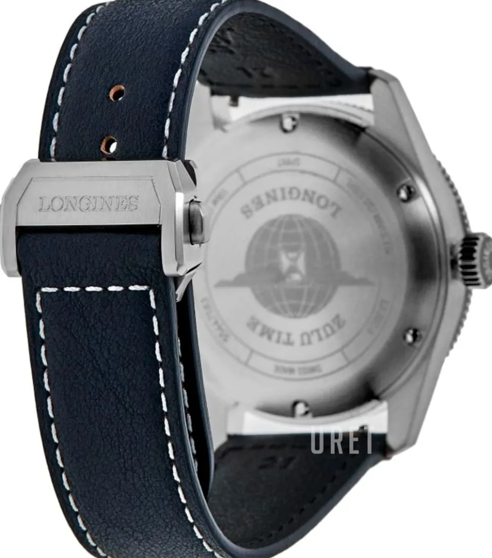 Spirit Zulu Time Blå/Läder Ø39 mm