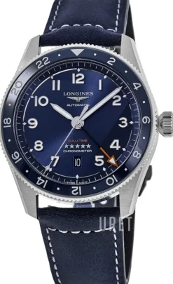 Spirit Zulu Time Blå/Läder Ø42 mm