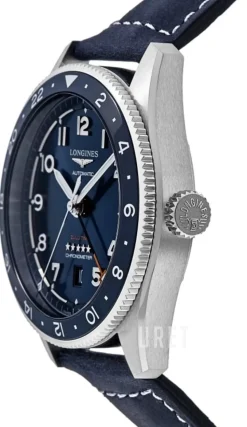 Spirit Zulu Time Blå/Läder Ø42 mm